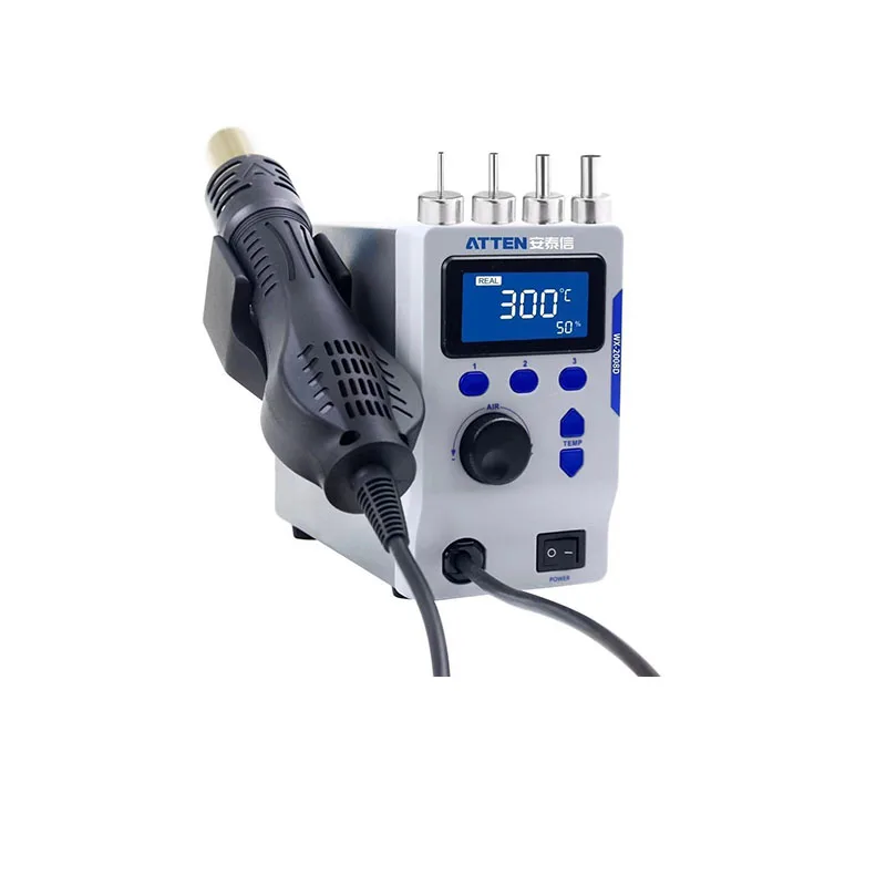 

ATTEN WX-2008D Hot Air Soldering Station Hot Heat Air Gun For BGA Rework Welding Soldering Iron Desoldering Repair Tool