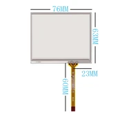 for 3 5inch 7663 4 wires handwriting digitizer resistive touch screen panel resistance sensor
