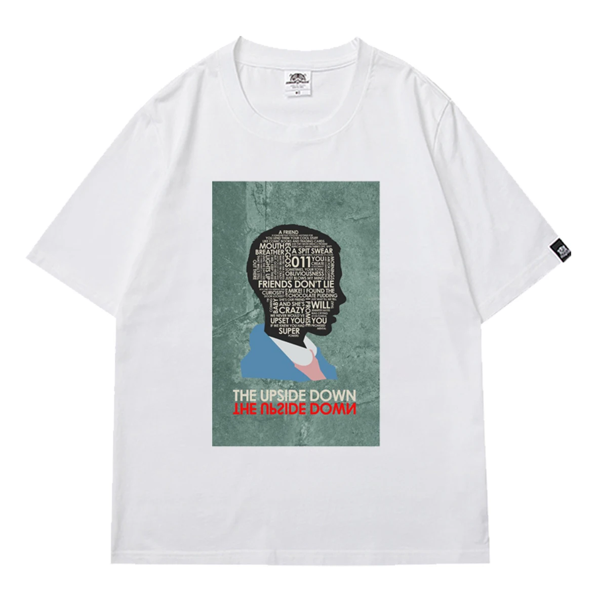 

Strange Things Print Tops for Men's Oversized T Shirts Casual Teen Boy Street Short Sleeve Short Sleeve Summer 2021 T Shirt Tees