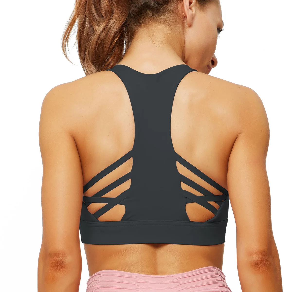 

Mindstream Push Up Shockproof Running Sports Bra Sports Wear For Women Gym Fitness Beauty Back Sports Underwear Bodybuilding