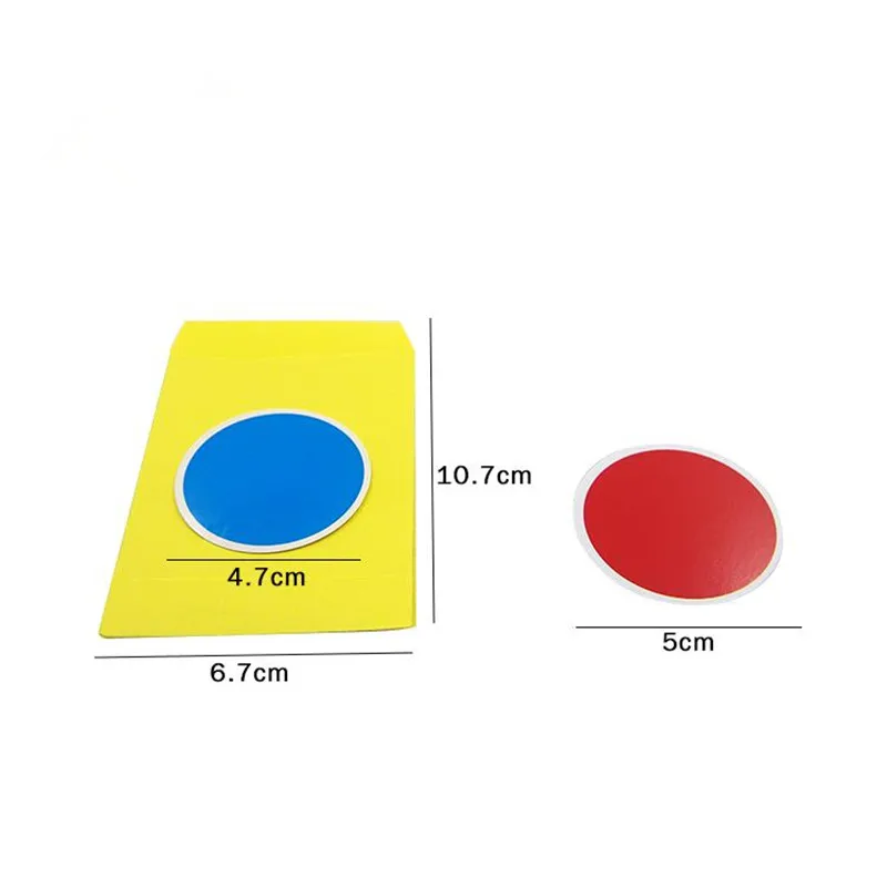 Индукционный конверт волшебные трюки цветная карта предсказание магический