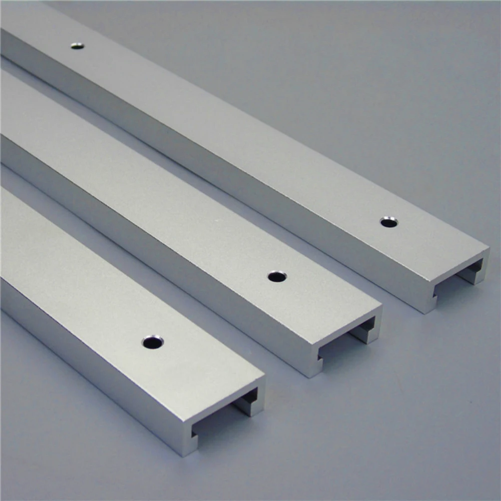 

Table Saw Miter T track Tool 1pc 300mm/450mm 30mm Aluminium Alloy Miter Bar Miter Track Silver Durable New Quality