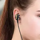 Модные наушники-вкладыши, портативные универсальные стереонаушники с микрофоном, наушники-вкладыши 3,5 мм, универсальные проводные наушники