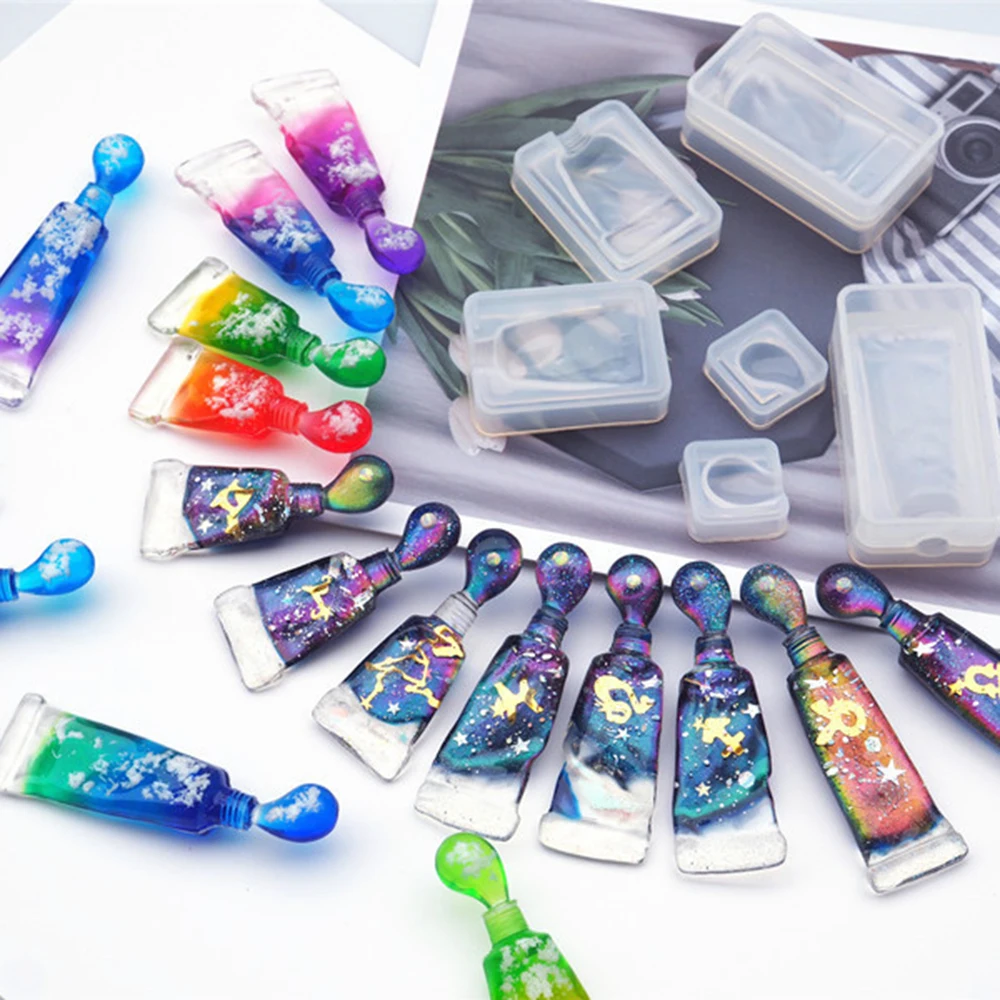 3D силиконовые формы для зубной пасты сделай сам прессформа из эпоксидной смолы