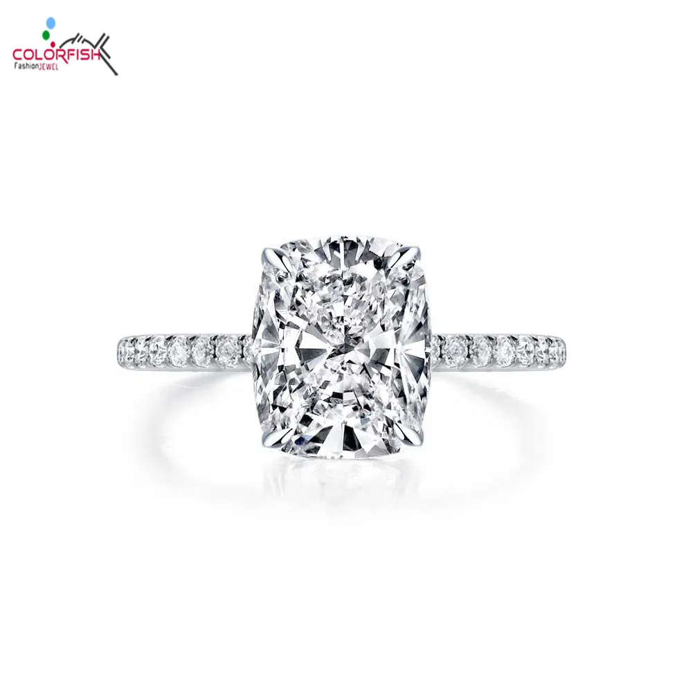 Кольцо обручальное с имитацией бриллианта 4 карата | Украшения и аксессуары