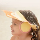 Новый детский шампунь, артефакт, шапочка для ванны для будущей матери, регулируемая Милая мультяшная детская шапочка для защиты ушей и глаз, шапочка для шампуня