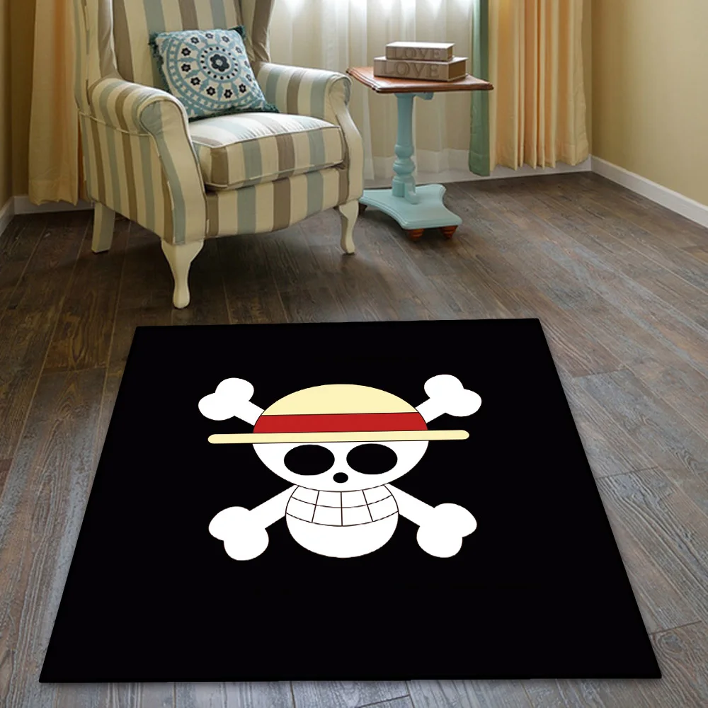 Style 15 Аниме one piece Luffy Chopper напольный коврик квадратный ковер для спальни кухни гостиной нескользящий коврик - Цвет: Style 15