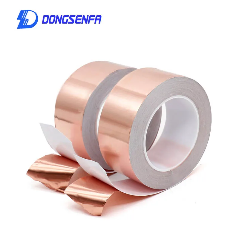 Односторонняя фольга 20 метров стандартная медная высокотемпературная