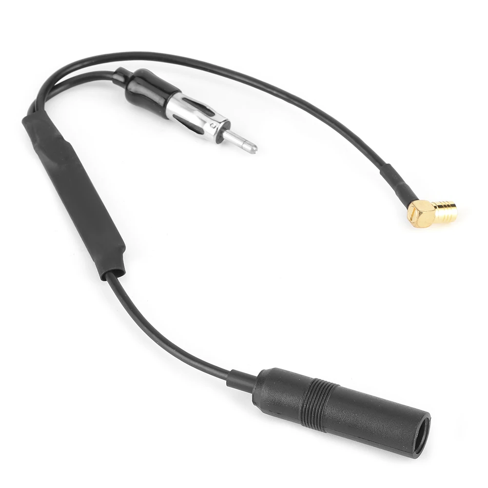 

34.5cm/13.6in DAB Antenna Splitter Adapter 15‑20dB Gain Low Power Consumption for Car Radio