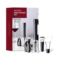 air pump bottle opener set wine bottle corkscrew opening tools stainless steel pin jar cork remover opener bar tool accessories