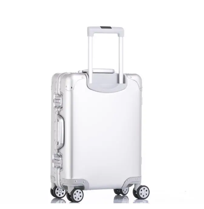 Carrylove 2" 24" 2" 29" дюймов роскошный брендовый Алюминиевый Чемодан, сумка на колесиках для путешествий