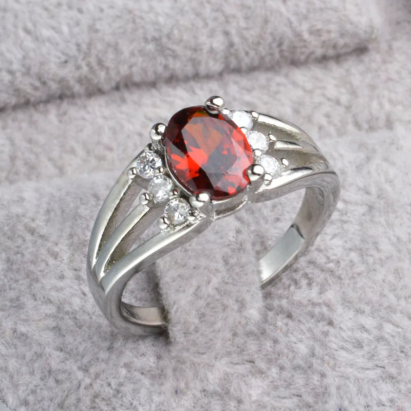 Кольцо женское с круглым кубическим цирконием свадебное Ювелирное Украшение