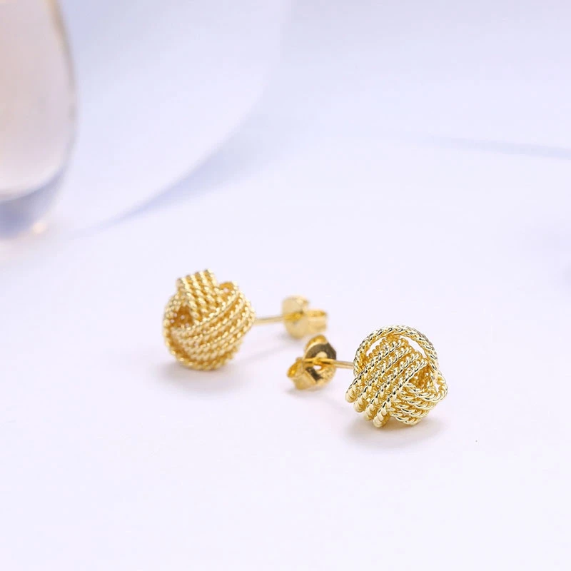 Лидер продаж серебряные блестящие Кристальные серьги гвоздики круглой формы для