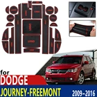 Противоскользящий резиновый коврик для чашки, дверной паз, коврик для Dodge Journey, JC, Fiat Freemont, SRT RT 2009  2016, аксессуары, коврик для телефона 2015