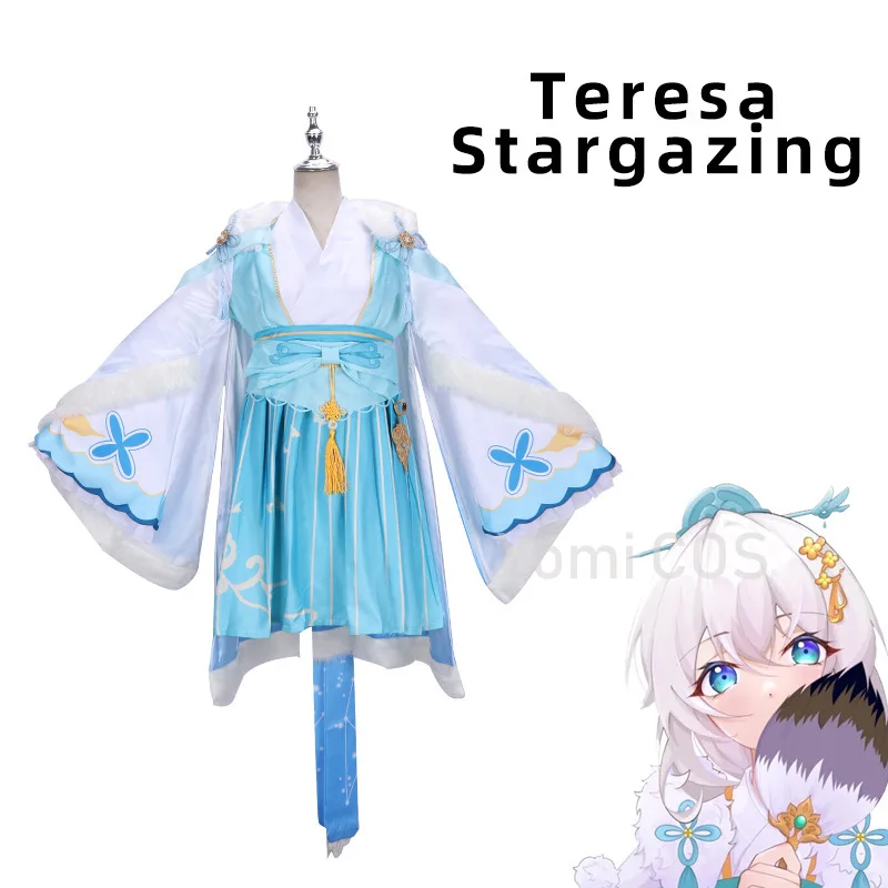 

Game Honkai Impact 3 Theresa Apocalypse Cosplay Costume Suits Outfits Role Play Outfit Cute Lolita Dress Halloween Carnival 2022