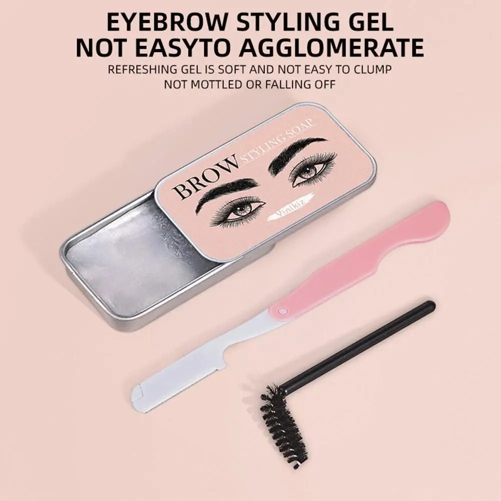 

Крем для укладки бровей унисекс, Финишное Натуральное косметическое средство для удаления сломанных волос, трехмерный макияж бровей X6V6