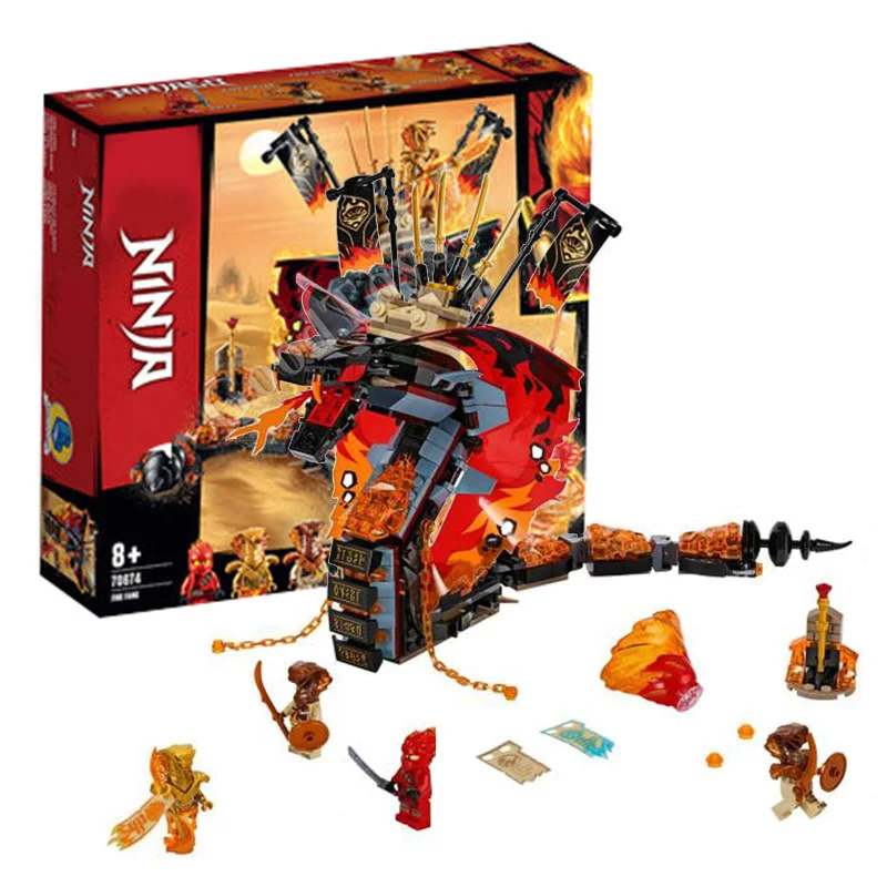 

Land Bounty Lloyd's Titan Mech Truck Snake Bugs Model Building Blocks With Figures Compatible 70677 70676 70675 DIY Bricks Toys