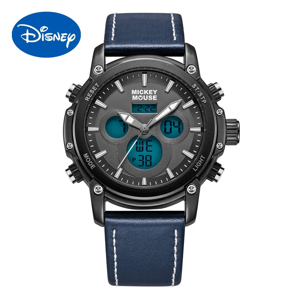 

Authentic Disney Watch Multifunctional Men's Electronic Watch Cool Belt Dual Movement Waterproof Sports Watch Men's Watch 399