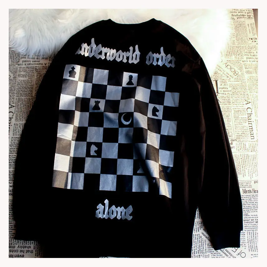 

2021 new streetwear printing Korean version loose round neck pullover thickening trend youth hoodie men and women top clothes