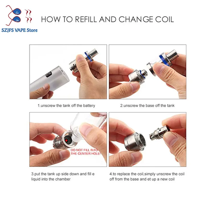 Бокс-мод для электронной сигареты Jomo tech Lite 40 Вт со стеклянным баком 5 мл |