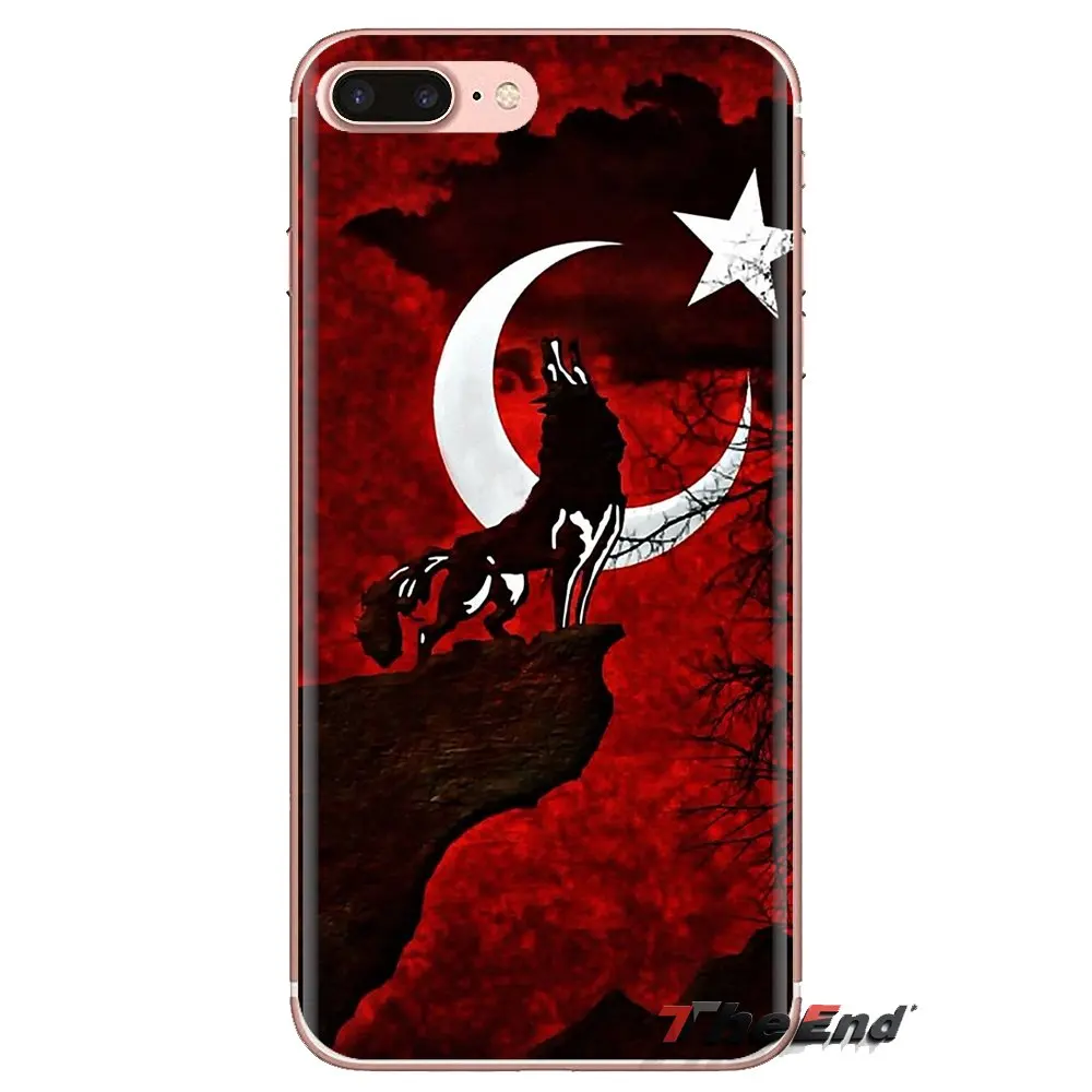 Мягкий Корпус чехол Турецкий флаг волка на воздушном шаре для LG G3 G4 мини G5 G6 G7 Q6 Q7 Q8