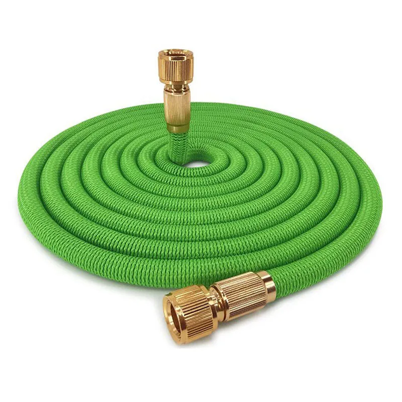 

Garden Water Hose Expandable Double Metal Connector High Pressure Pvc Reel Magic Water Pipes for Garden Farm Irrigation Car Wash