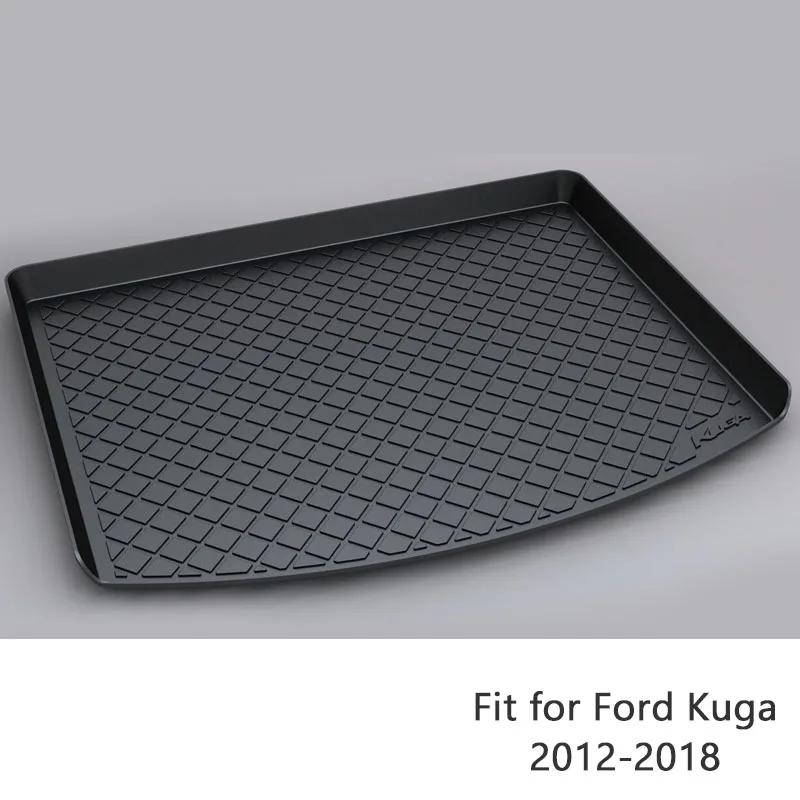 

1 комплект, нескользящий коврик для багажника Ford Kuga 2012 2013 2014 2016 2017 2018