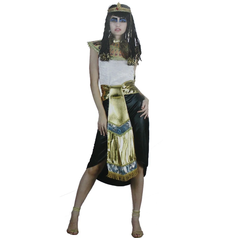Бесплатная доставка! Косплей костюм на Хэллоуин одежда египетская королева