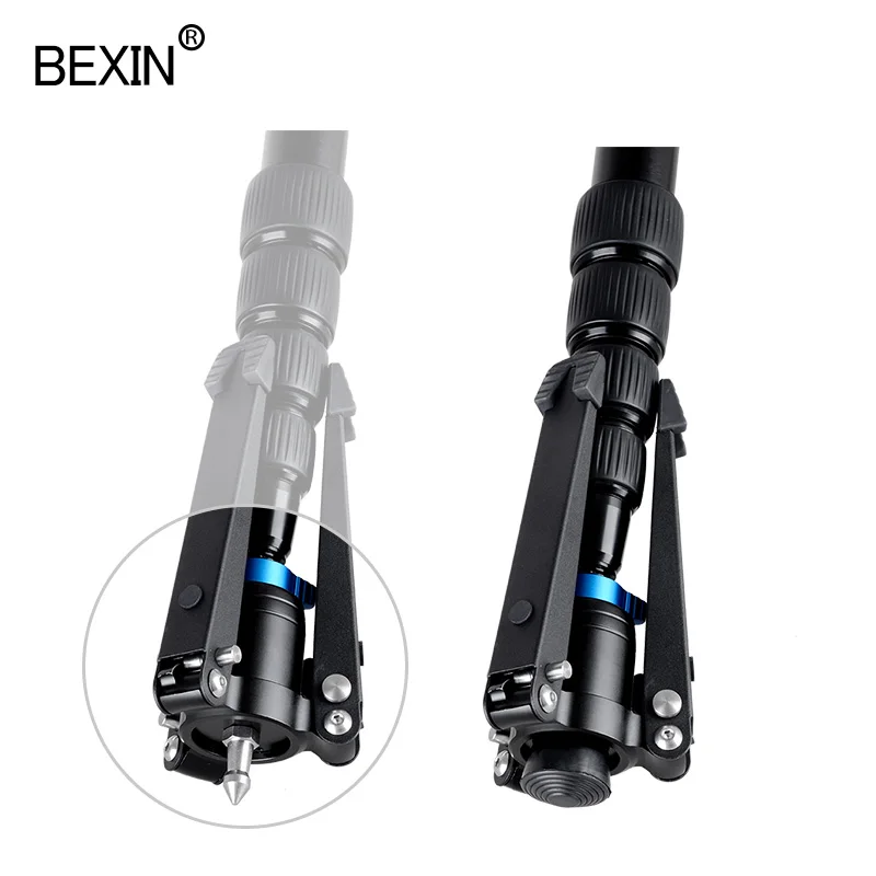BEXIN tripod monopod camera stand professional shooting video aluminum stable base for dslr | Электроника
