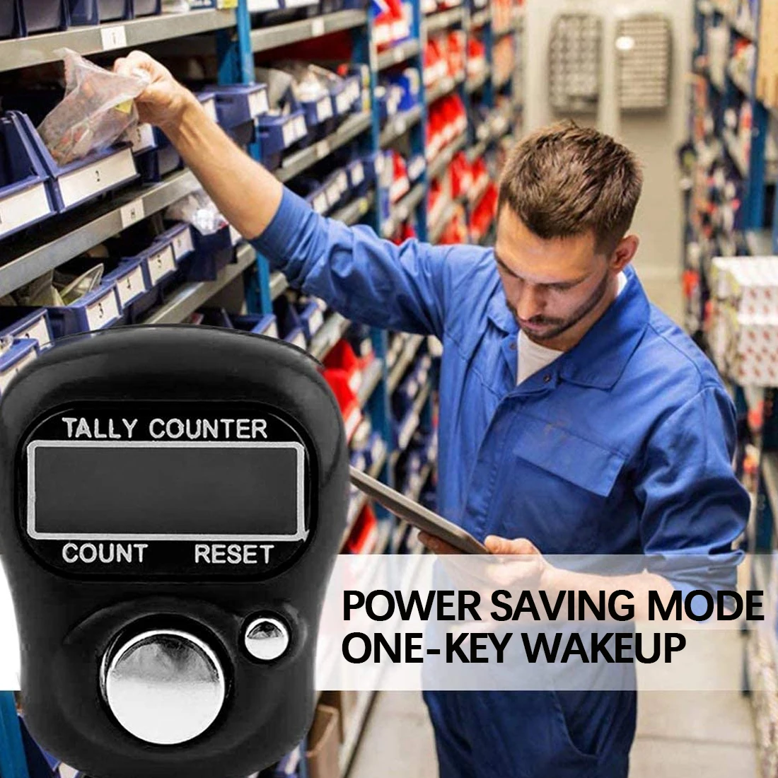 1 предмет Новинка Счетчик пальцев маркера стежка ЖК-дисплей цифровой Дисплей с