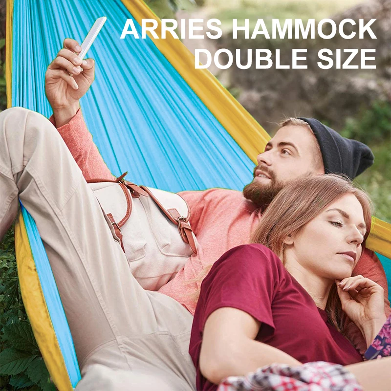 Гамак портативный для кемпинга 300*200 см из нейлона|Гамаки| |