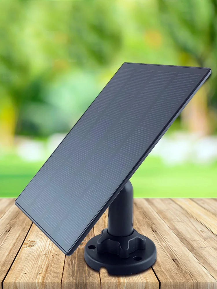 Водонепроницаемый Панели солнечные для безопасности Камера с 3 м/10Ft 5V микро