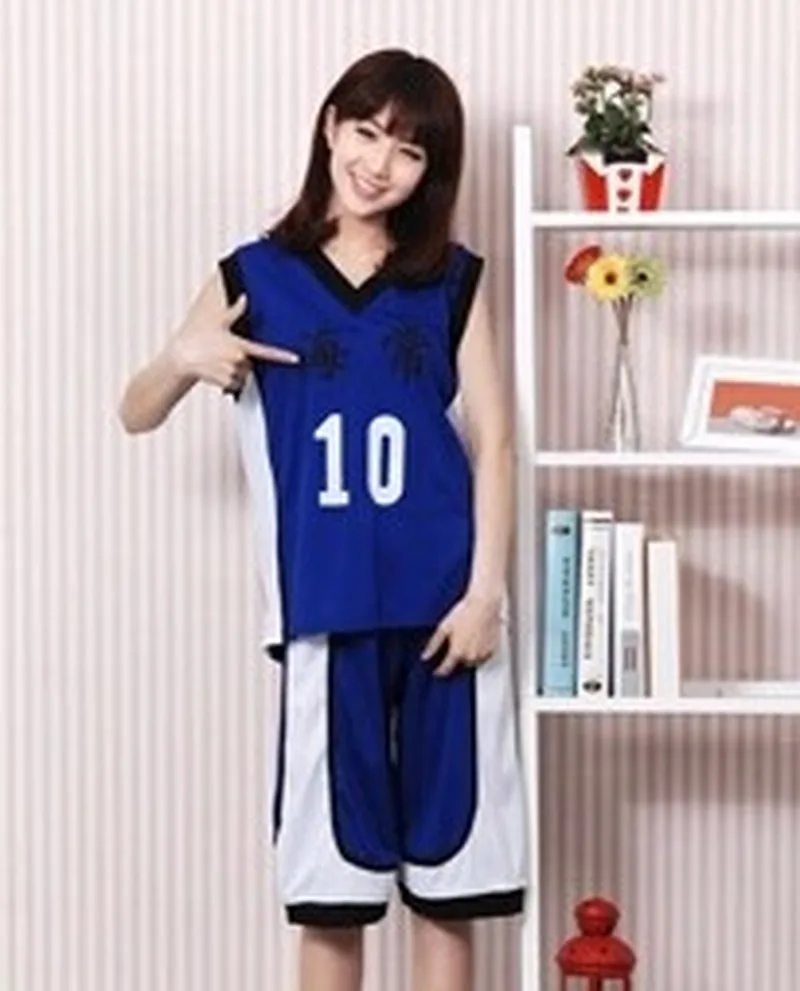 4 стиля аниме куроко's Баскетбольный Мяч Косплей Костюм куроко но басуке кайхо