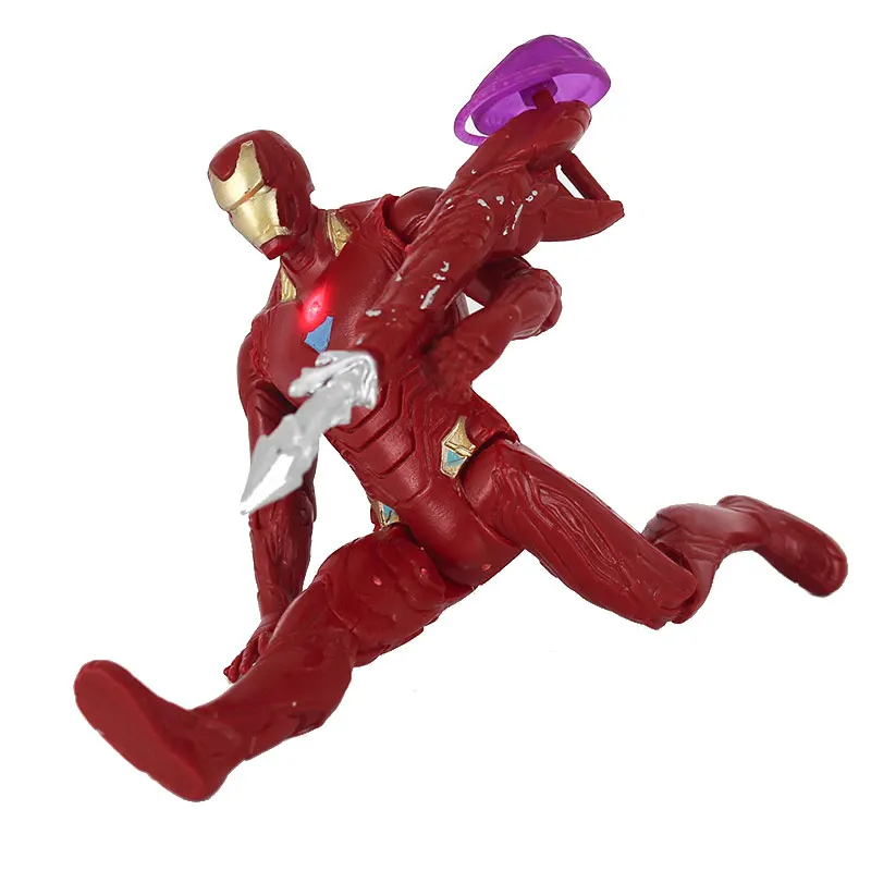 Фигурка героя Marvel Мстители куклы Халк Железный человек Человек паук звезда