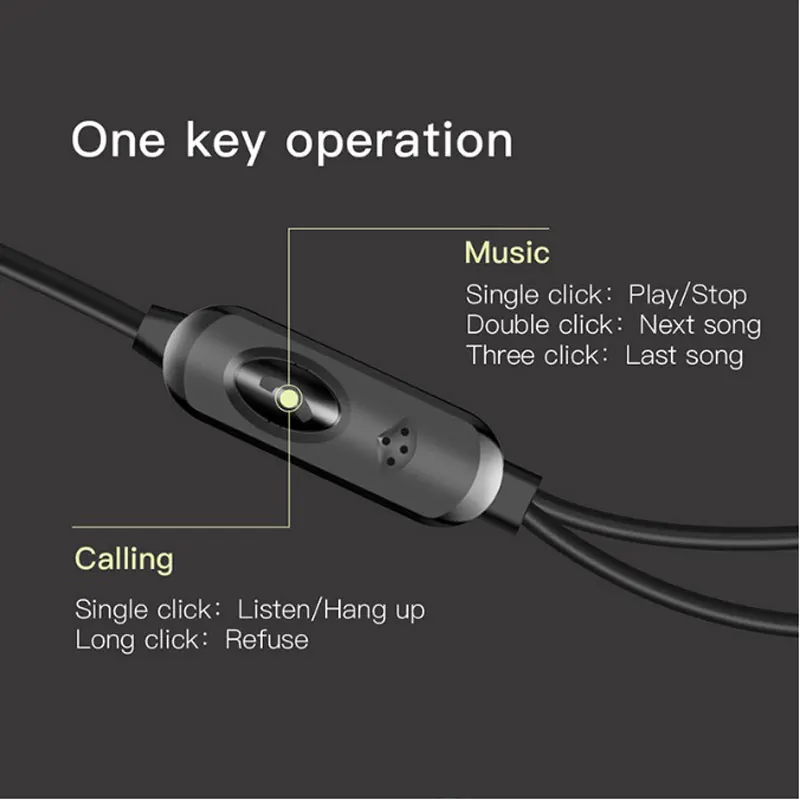 Проводные наушники Beaseus с басами вкладыши для телефона стереозвук гарнитура