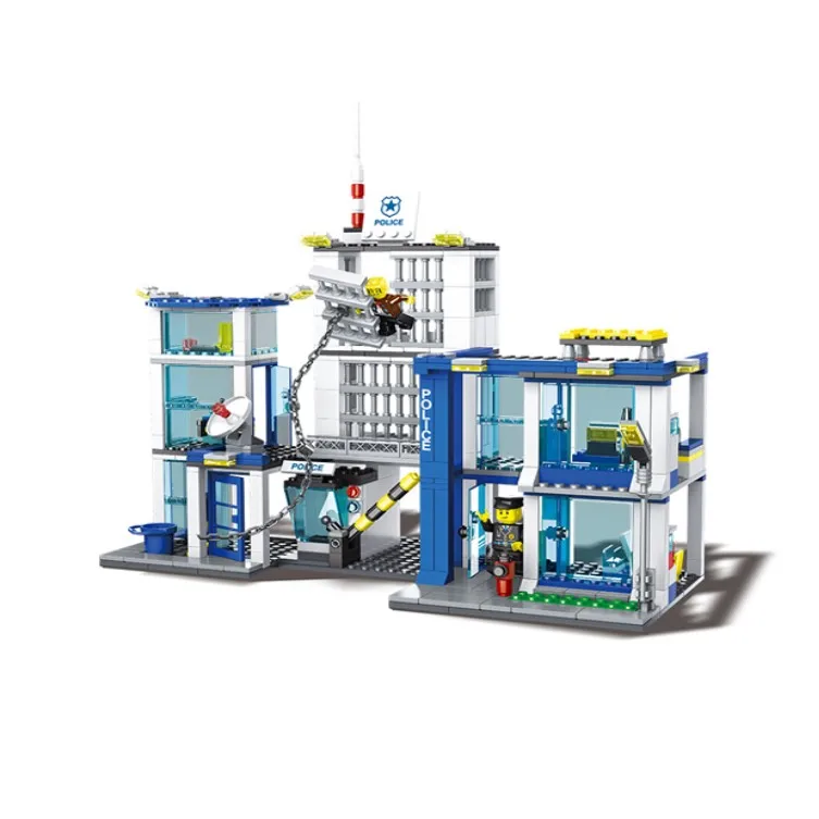 Конструктор полицейский участок 882 блоков | Игрушки и хобби