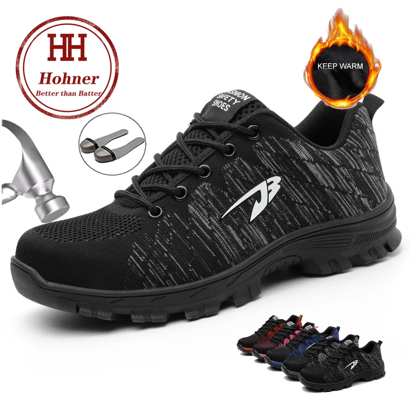 Hohner/мужские зимние защитные ботинки нестираемые безопасные рабочие
