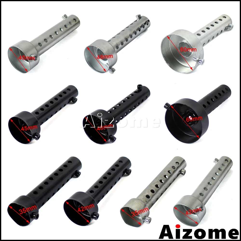 1x съемный глушитель выхлопной трубы для мотоцикла вставка перегородка дБ