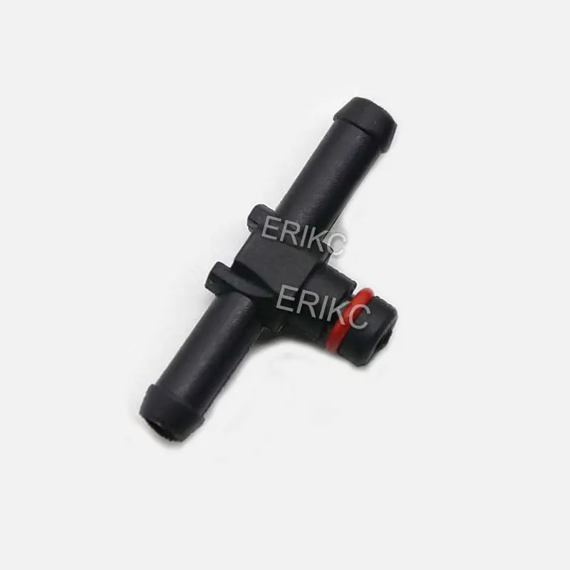 ERIKC возвратного масляного обратного T и L Тип для BOSCH 110 серии дизель CR Запчасти Топливная форсунка Пластик 3 двухсторонняя Соединительная труба 10 шт./пакет - Цвет: for Denso T Type