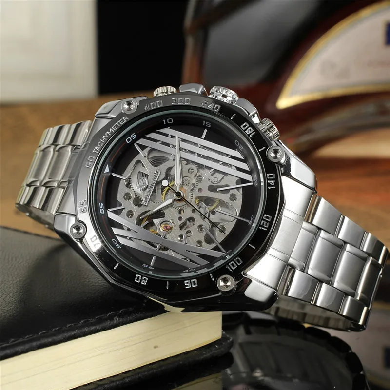 Часы наручные FORSINING Мужские механические автоматические спортивные брендовые