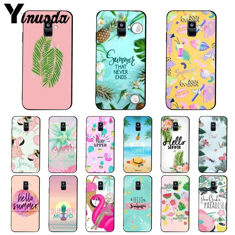 Yinuoda Hello Summer праздничный Дорожный Чехол для телефона девушек Samsung Galaxy A7 A50 A70 A20 A30 A40