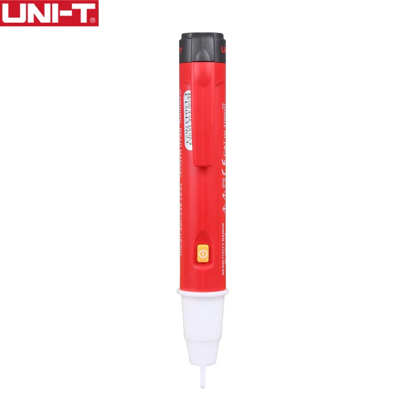 UT12B 90-1000V UNI-T детектор напряжения переменного тока Бесконтактный ручка-вольтметр тестер карандаш 24 В-1000 В Электрический светодиодный светильник портативный датчик - Цвет: UT12B 90-1000V