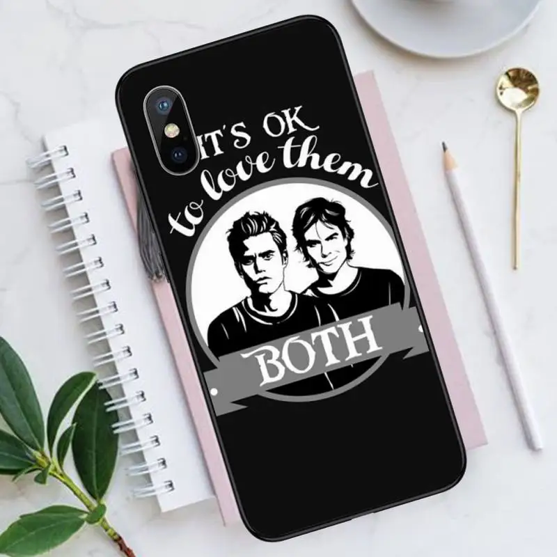

The Vampire Diaries TV series Phone Case for iPhone 11 12 pro XS MAX 8 7 6 6S Plus X 5S SE 2020 XR Luxury brand shell funda