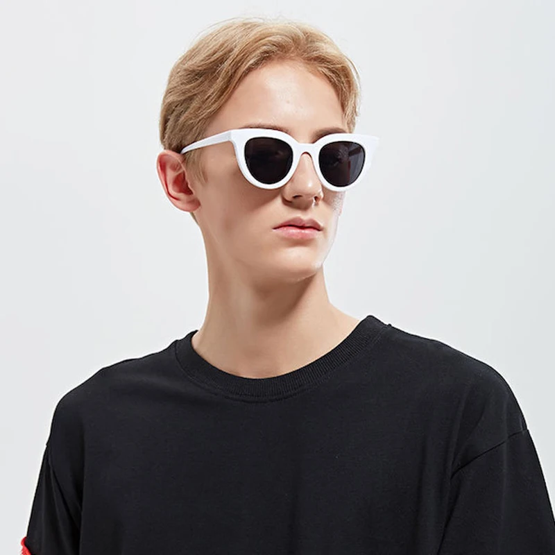 

ZUEE New Cat Eye Sunglasses Oval Frame Ladies Eyewear Fashion Colorful Sun Glasses Sexy UV400 Gradient Lens Plastic Glasses