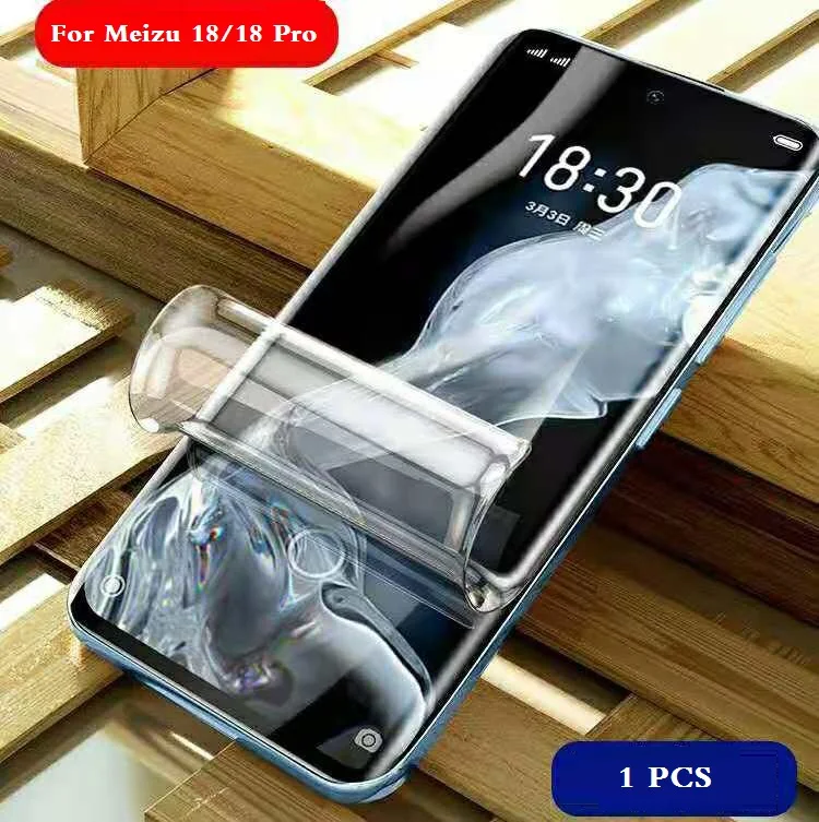 

Защитная пленка HD для Meizu 18 Pro, Гидрогелевая пленка, защитный чехол для экрана Meizu 18, защитная пленка, не стекло