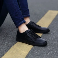 mens new winter casual mens shoes fashion korean style trend all match shoes leather shoes