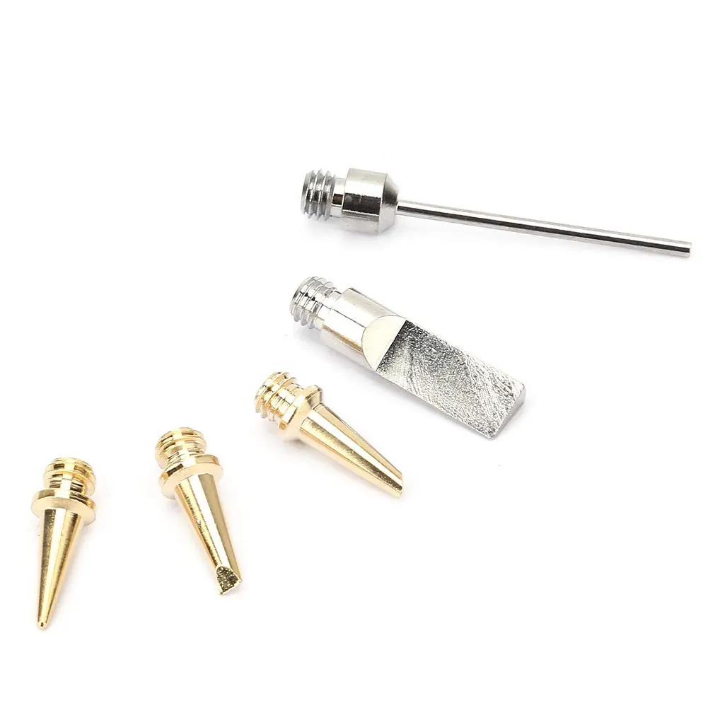 

5PCS HS-1115K Soldering Iron Heads Replacement Solder Iron Tips Gas Welding Iron Tip Universal Accessories for Solder Station