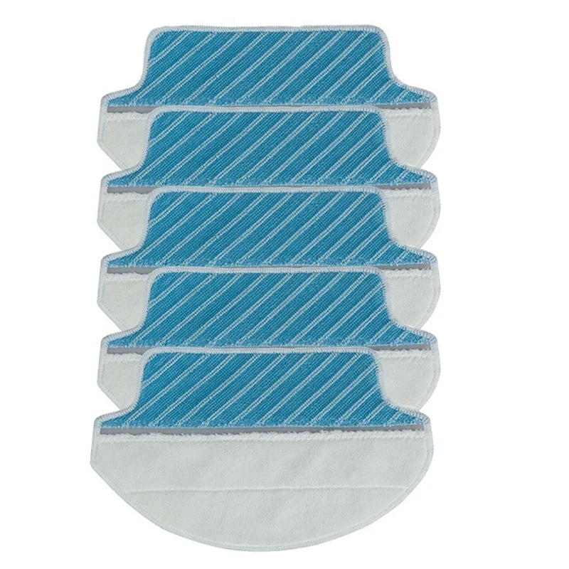 5 шт. запчасти для робота пылесоса моющая швабра тряпка уборки Ecovacs Deebot DT85 / DT83 DM81