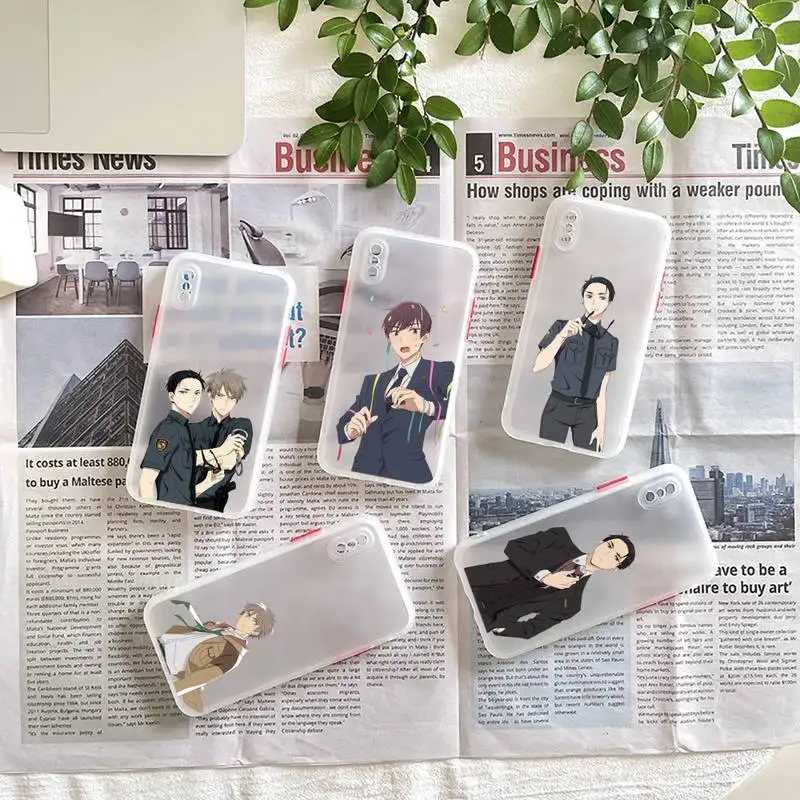 

Japan anime Balance UNLIMITED Phone Case matte transparent For iphone 7 8 11 12 plus mini x xs xr pro max cover