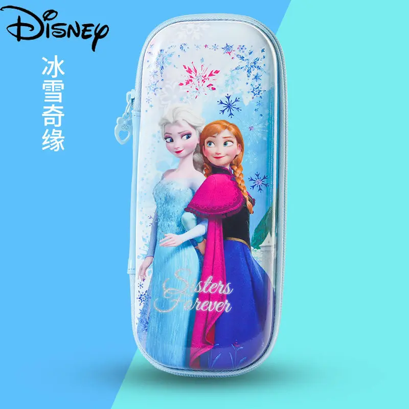 

Disney Cute Cartoon Frozen Princess Aisha Primary School Men and Women Large-capacity Waterproof Pencil Case Stationery Bag